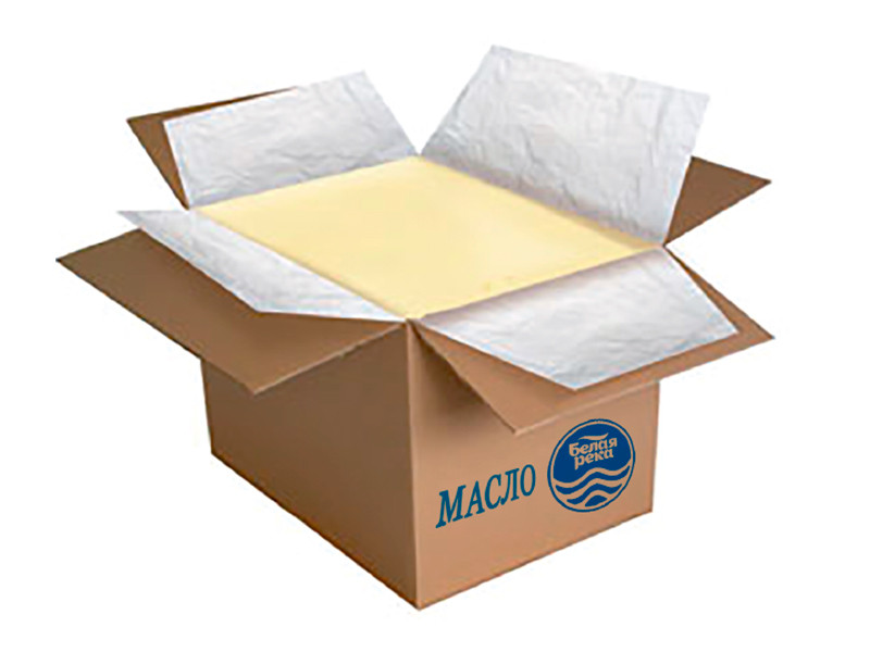 Масло сладко-сливочное в коробках