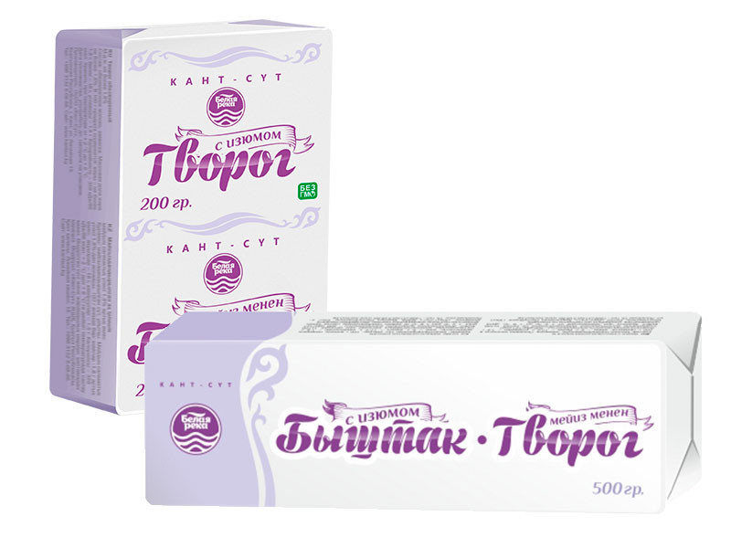 Творог с изюмом