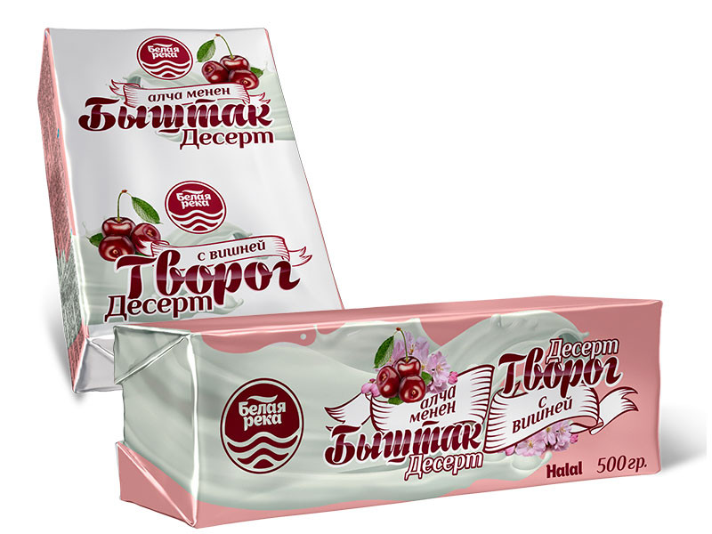 Творог с вишней