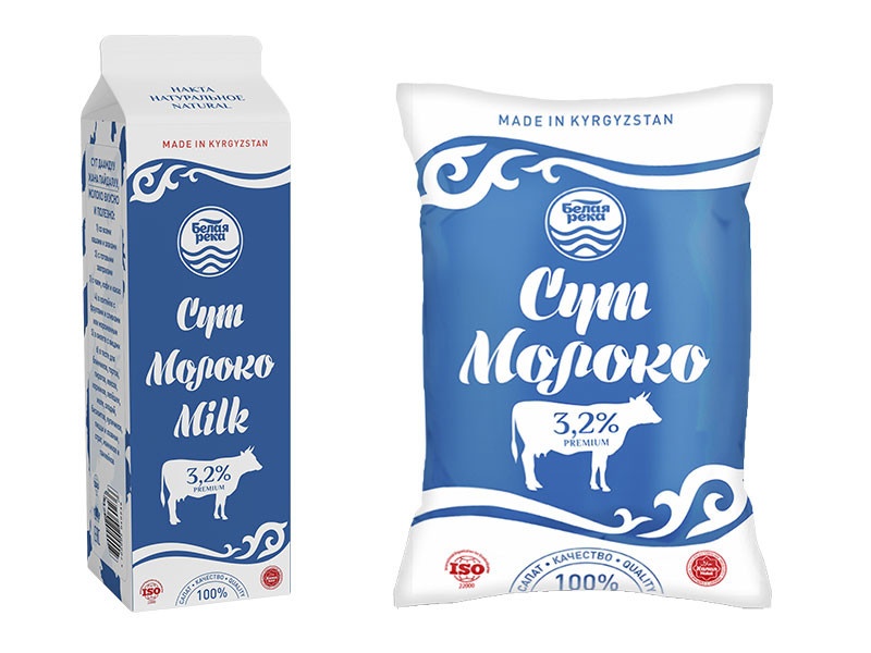 Молоко питьевое пастеризованное 3,2% 1 л