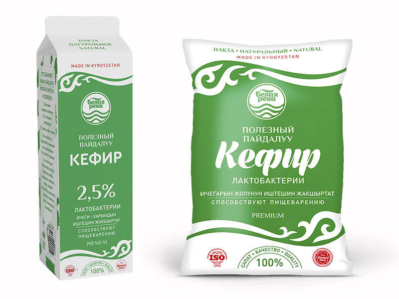 Кефир 2,5% 1 литр