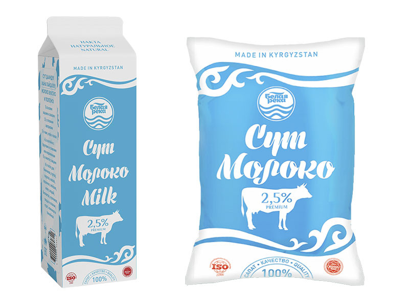 Молоко питьевое пастеризованное 2,5% 1 л