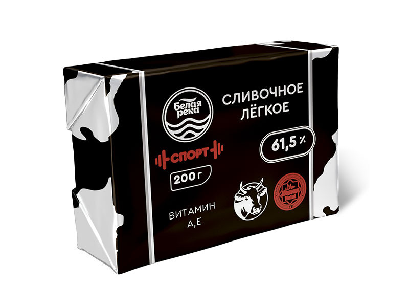 Масло сливочное «Спорт-легкое», 200 г.